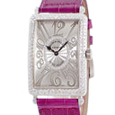 腕時計 フランクミュラー FRANCK MULLER ロングアイランド レリーフ 1000 QZ D CD 1R クオーツ メンズ K18WG無垢 純正ダイヤ 限定