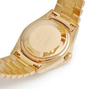 腕時計 ロレックス ROLEX デイデイト 36 18108 93番台 自動巻き メンズ 93番台 K18YG無垢 純正12Pダイヤ バーク仕上げ シャンパン