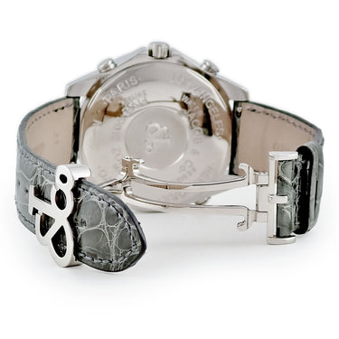 腕時計 ジェイコブ JACOB&CO 5タイムゾーン 47mm クオーツ メンズ 純正ダイヤ ホワイト シェル GMT デイト アラビア