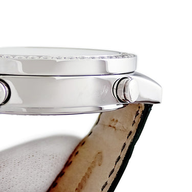 腕時計 ジェイコブ JACOB&CO 5タイムゾーン 47mm クオーツ メンズ 純正ダイヤ ホワイト シェル GMT デイト アラビア