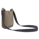 エルメス HERMES エヴリン TPM 16 ロング アマゾン エトゥープ×ブルーインディゴ トリヨンクレマンス ショルダーバッグ シルバー金具 グレージュ 紺 エブリン