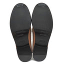 エルメス HERMES デスタン H212114Z ベージュ×ブラウン カーフ #35 1/2 ローファー シルバー金具 ケリーバックル トリコロール