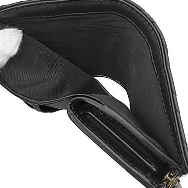 グッチ GUCCI GGマーモント コンパクトウォレット 773427 ブラック レザー 二つ折り財布 ヴィンテージ金具 黒 キルティング 小銭入れ