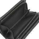 グッチ GUCCI GGマーモント コンパクトウォレット 773427 ブラック レザー 二つ折り財布 ヴィンテージ金具 黒 キルティング 小銭入れ