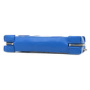 ルイヴィトン LOUIS VUITTON ソフトトランク ウォレット M45432 モノグラムクラウズ レザー モノグラムクラウズキャンバス ボディバッグ シルバー金具 青 雲 ショルダー