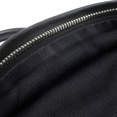 ジバンシイ GIVENCHY ロゴ ミニ バッグパック ブラック レザー リュック・デイパック シルバー金具 黒 リュック