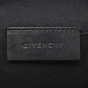ジバンシイ GIVENCHY ロゴ ミニ バッグパック ブラック レザー リュック・デイパック シルバー金具 黒 リュック