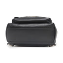 ジバンシイ GIVENCHY ロゴ ミニ バッグパック ブラック レザー リュック・デイパック シルバー金具 黒 リュック