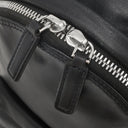 ジバンシイ GIVENCHY ロゴ ミニ バッグパック ブラック レザー リュック・デイパック シルバー金具 黒 リュック
