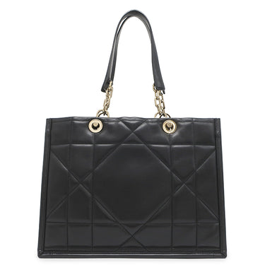 クリスチャン・ディオール Christian Dior アーキカナージュ エッセンシャル ミディアム M8721OZVJ ブラック レザー トートバッグ ゴールド金具 黒 トート