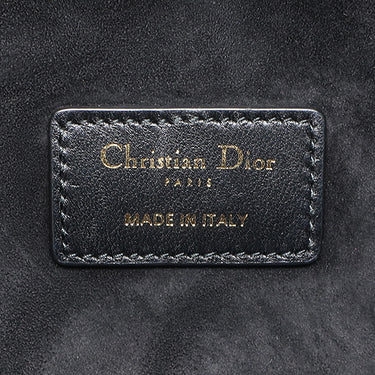 クリスチャン・ディオール Christian Dior アーキカナージュ エッセンシャル ミディアム M8721OZVJ ブラック レザー トートバッグ ゴールド金具 黒 トート