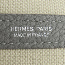 エルメス HERMES ガーデンパーティー PM 36 エクリュ×グリメイヤー トワルアッシュ ネゴンダ トートバッグ シルバー金具
