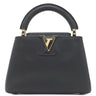 ルイヴィトン LOUIS VUITTON カプシーヌ MINI M56071 ノワール レザー トリヨンレザー 2WAYバッグ ゴールド金具 黒 ショルダー ハンドバッグ LVロゴ