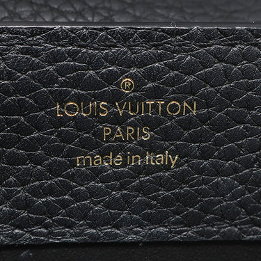 ルイヴィトン LOUIS VUITTON カプシーヌ MINI M56071 ノワール レザー トリヨンレザー 2WAYバッグ ゴールド金具 黒 ショルダー ハンドバッグ LVロゴ