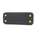 ルイヴィトン LOUIS VUITTON カプシーヌ MINI M56071 ノワール レザー トリヨンレザー 2WAYバッグ ゴールド金具 黒 ショルダー ハンドバッグ LVロゴ