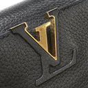 ルイヴィトン LOUIS VUITTON カプシーヌ MINI M56071 ノワール レザー トリヨンレザー 2WAYバッグ ゴールド金具 黒 ショルダー ハンドバッグ LVロゴ