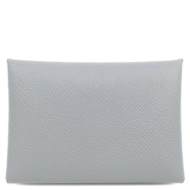 エルメス HERMES カルヴィ デュオ グリパンタン ヴォーエプソン カードケース シルバー金具 新品 未使用 フラグメントケース 2026年製