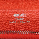 エルメス HERMES ドゴン コンパクト カプシーヌ トゴ 二つ折り財布 シルバー金具 コンパクトウォレット