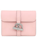 エルメス HERMES グレナン コンパクトウォレット ローズサクラ ヴォースイフト コインケース シルバー金具 新品 未使用 2025年製