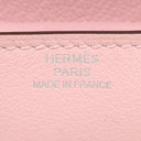 エルメス HERMES グレナン コンパクトウォレット ローズサクラ ヴォースイフト コインケース シルバー金具 新品 未使用 2025年製