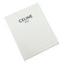セリーヌ CELINE トリオンフ スモール ポーチ タン カーフ トリオンフキャンバス クラッチバッグ ゴールド金具 茶 Wフラップ ショルダー クラッチ
