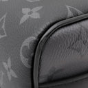 ルイヴィトン LOUIS VUITTON キーポル バンドリエール 25 M46271 モノグラムエクリプス レザー モノグラムエクリプスリバースキャンバス 2WAYバッグ ガンメタル金具 黒 ショルダー ハンドバッグ