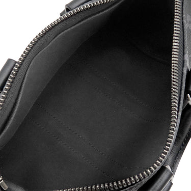 ルイヴィトン LOUIS VUITTON キーポル バンドリエール 25 M46271 モノグラムエクリプス レザー モノグラムエクリプスリバースキャンバス 2WAYバッグ ガンメタル金具 黒 ショルダー ハンドバッグ