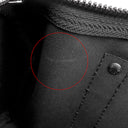 ルイヴィトン LOUIS VUITTON キーポル バンドリエール 25 M46271 モノグラムエクリプス レザー モノグラムエクリプスリバースキャンバス 2WAYバッグ ガンメタル金具 黒 ショルダー ハンドバッグ
