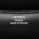 エルメス HERMES コンスタンス3 ミニ ミロワール ブラック ボックスカーフ ショルダーバッグ シルバー金具 2024年製