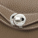 エルメス HERMES リンディ2 ミニ 20 エトゥープ トリヨンクレマンス ショルダーバッグ シルバー金具 新品 未使用 グレージュ