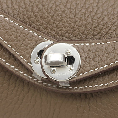 エルメス HERMES リンディ2 ミニ 20 エトゥープ トリヨンクレマンス ショルダーバッグ シルバー金具 新品 未使用 グレージュ