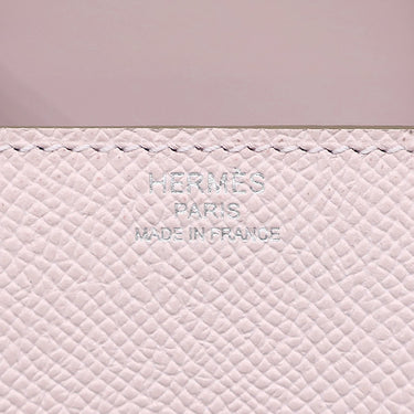 エルメス HERMES デッラ カヴァッレリア ミニ モーヴペール ヴォーエプソン ショルダーバッグ シルバー金具 ピンク