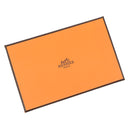 エルメス HERMES カルヴィ デュオ ゴールド ヴォーエプソン カードケース シルバー金具 新品 未使用 茶 フラグメントケース 2026年製