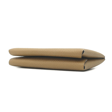 エルメス HERMES カルヴィ デュオ デュンヌ ヴォーエプソン カードケース シルバー金具 新品 未使用 フラグメントケース 2025年製