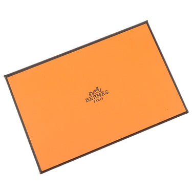 エルメス HERMES カルヴィ デュオ デュンヌ ヴォーエプソン カードケース シルバー金具 新品 未使用 フラグメントケース 2025年製