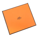エルメス HERMES アザップ シルクイン コンパクト ゴールド エバーカラー コインケース シルバー金具 茶 2024年製