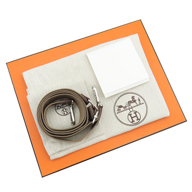 エルメス HERMES エヴリン3 23 エトゥープ トリヨンクレマンス ショルダーバッグ シルバー金具 グレージュ エブリン 2026年製