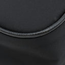 プラダ PRADA Re-Edition 2005 Re-Nylon バッグ 1BH204 ブラック ナイロン レザー 2WAYバッグ シルバー金具 黒 三角ロゴプレート