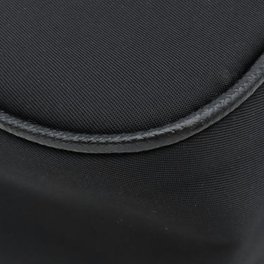 プラダ PRADA Re-Edition 2005 Re-Nylon バッグ 1BH204 ブラック ナイロン レザー 2WAYバッグ シルバー金具 黒 三角ロゴプレート