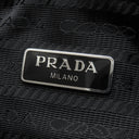 プラダ PRADA Re-Edition 2005 Re-Nylon バッグ 1BH204 ブラック ナイロン レザー 2WAYバッグ シルバー金具 黒 三角ロゴプレート