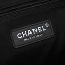 シャネル CHANEL クラブ モナコ チェーントート メタリックシルバー レザー トートバッグ シルバー金具 ココマーク 肩掛け