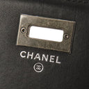 シャネル CHANEL マトラッセ 2.55 ブラック レザー チェーンウォレット ヴィンテージ金具 黒 チェーンショルダー