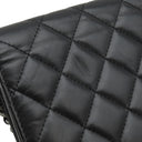 シャネル CHANEL マトラッセ 2.55 ブラック レザー チェーンウォレット ヴィンテージ金具 黒 チェーンショルダー