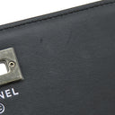 シャネル CHANEL マトラッセ 2.55 ブラック レザー チェーンウォレット ヴィンテージ金具 黒 チェーンショルダー