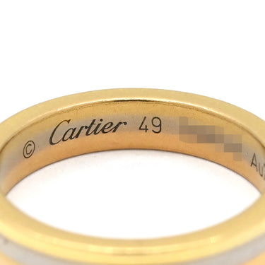 カルティエ Cartier ルイ カルティエ ヴァンドーム B4052200 ホワイトゴールドXイエローゴールドXピンクゴールド K18WG K18YG K18PG #49(JP9) リング 指輪 3カラー 18K 750 9号
