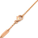 ヴァンクリーフアーペル Van Cleef & Arpels ヴィンテージ アルハンブラ VCARO5SX00 グレー×ローズゴールド K18PG ダイヤモンド グレーマザーオブパール ネックレス 18K PG ダイヤ シェル 2014年ホリデー