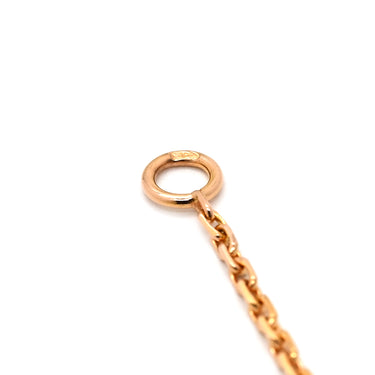 ヴァンクリーフアーペル Van Cleef & Arpels ヴィンテージ アルハンブラ VCARO5SX00 グレー×ローズゴールド K18PG ダイヤモンド グレーマザーオブパール ネックレス 18K PG ダイヤ シェル 2014年ホリデー