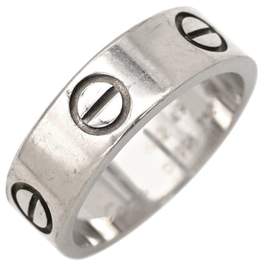 カルティエ Cartier LOVE ラブリング B4084700 ホワイトゴールド K18WG #49(JP9) リング 指輪 750 18K WG クラシックモデル 8.5号