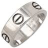 カルティエ Cartier LOVE ラブリング B4084700 ホワイトゴールド K18WG #49(JP9) リング 指輪 750 18K WG クラシックモデル 8.5号