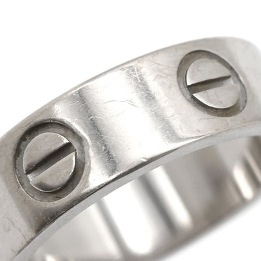 カルティエ Cartier LOVE ラブリング B4084700 ホワイトゴールド K18WG #49(JP9) リング 指輪 750 18K WG クラシックモデル 8.5号